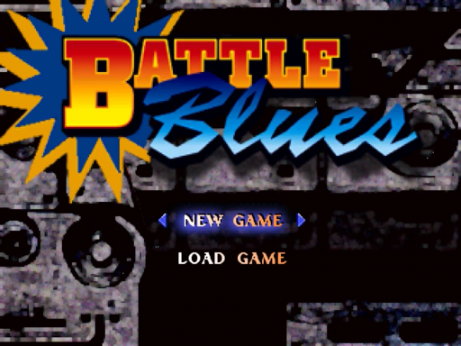 Battle Blues title screen for 3DO